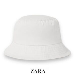 ZARA Kids | White | DENIM BUCKET HAT